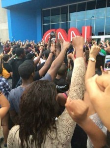 Atlanta protest. August 18, 2014