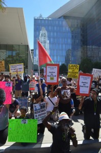 L.A. Protest Photo Credit:  Joe Satran (The Huffington Post)
