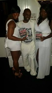 The Real Freeway Rick Ross with a couple of the ladies 