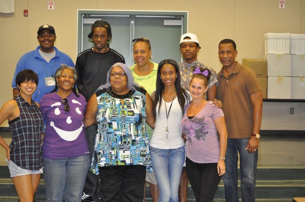 Dr. Deborah Winn (Front, Center) with summer volunteers. Photo Credit: Naomi K. Bonman