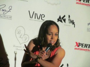 Comedian Tamiko Kirkland