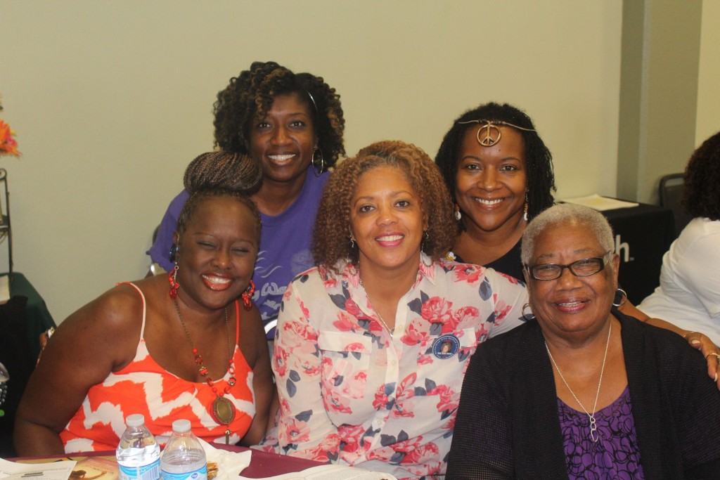 YWE Founder Gwen Rodgers, Rev. Bronica Martindale-Taylor, Yolanda Markham, Sharon Ellis, and Dr. Margaret Hill.