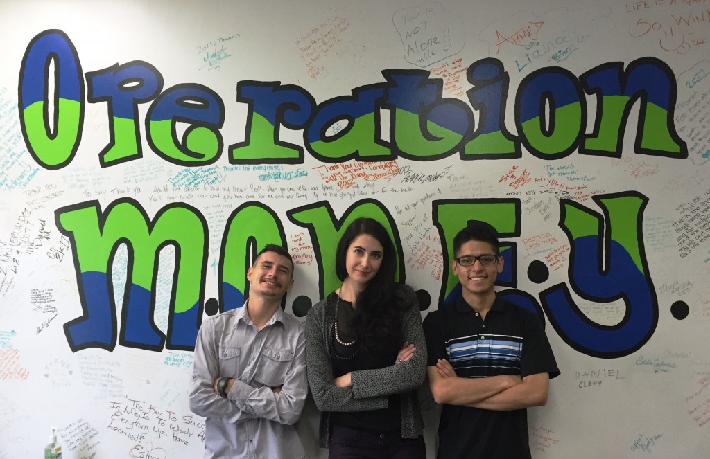 The Colton-Redlands-Yucaipa (CRY-ROP) was one of four agencies selected nationwide to participate in the Youth Action Council on Transition (YouthACT), a national initiative designed to get more youth with disabilities to partner with advocates and organizations to improve their opportunities for disabled young adults.  Pictured from left are Fernando Olivarez, Nicole Drazin and Branley Acevedo who represented the agency in Washington, D.C. recently.